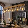 Koyoto Suspension, Boule lumineuse, Suspension Écru, Noir, 5 lumières
