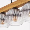 Ripoll Suspension, Boule lumineuse, Suspension Écru, Noir, 5 lumières