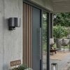 Almodofa Lampe murale d´extérieur, Luminaire Up & Down, Applique murale LED Anthracite, 1 lumière, Détecteur de mouvement