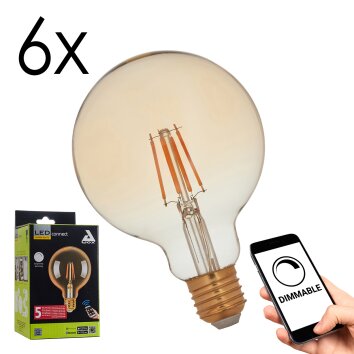 Luminaires Eglo E27 LED 5.5 Watt blanc chaud 500 Lumen