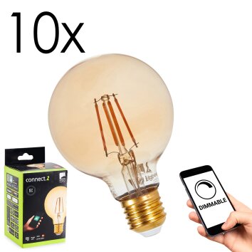 E27 LED 5.5 Watt blanc chaud dimmable 500 Lumen