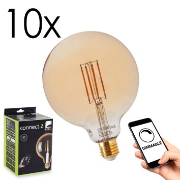 E27 LED 6 Watt blanc chaud dimmable 650 Lumen