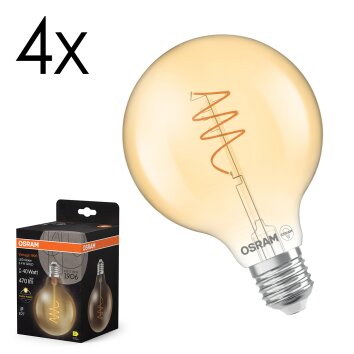 Luminaires Osram E27 3.4 Watt blanc chaud 470 Lumen