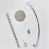Lampadaire Uttorp LED Nickel mat, 3 lumières