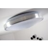 Plafonnier Wutach LED Aluminium, 1 lumière