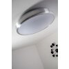 Plafonnier Wutach LED Aluminium, 1 lumière