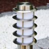 Borne d'éclairage Tunes couleur acier inoxydable, 1 lumière