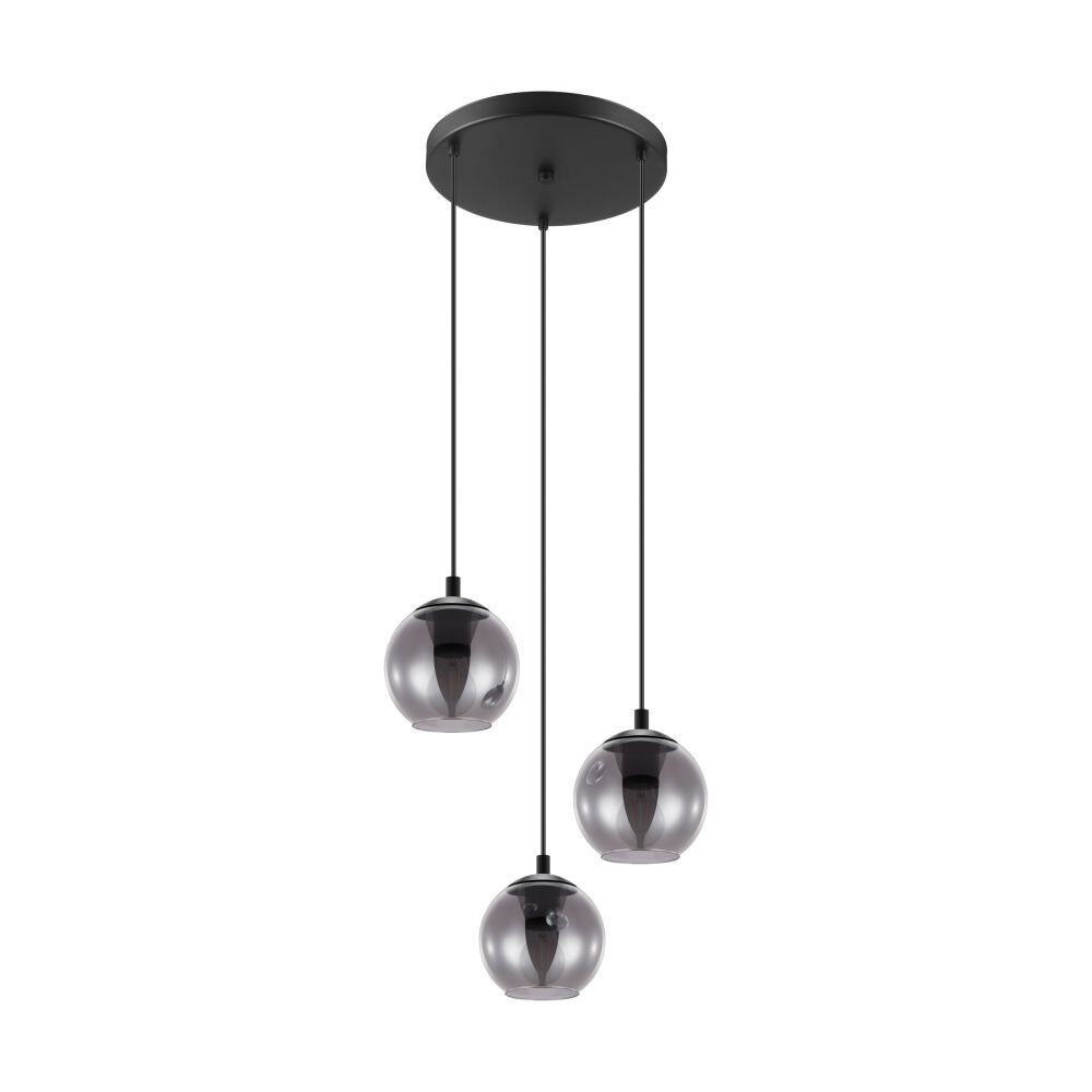 Suspension EGLO ARISCANI Noir, 3 lumières main product photo
