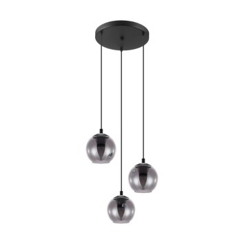 Suspension EGLO ARISCANI Noir, 3 lumières