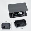 LED Applique murale extérieure Hoods, 4000 Kelvin blanc neutre, Up & Down, faisceau réglable