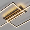 Velani plafonnier rectangulaire LED, plafonnier moderne à double cadre plat