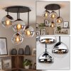 Gastor plafonnier boule 4 flammes E14, luminaire de plafond rétro vintage