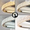 LED Plafonnier Calista, 3000 Kelvin blanc chaud, 4000 Kelvin blanc neutre, 6000 Kelvin jour