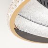 LED Plafonnier Calista, 3000 Kelvin blanc chaud, 4000 Kelvin blanc neutre, 6000 Kelvin jour