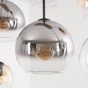 Koyoto suspension salle à manger à globes, 6 lumières E27, style vintage