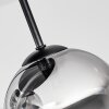 Chehalis plafonnier globe 4 lumières G9 Ø 41 cm rétro vintage pour salon