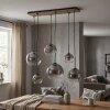 Koyoto suspension salle à manger à 6 lumières avec abat-jour globe E27