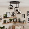 Chehalis plafonnier boule 4 lampes, diamètre 41 cm, style moderne vintage