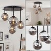 Chehalis plafonnier 4 lumières à boules G9 ø 38 cm, style vintage moderne