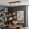 Koyoto suspension globe E27 à 6 lumières pour salle à manger et salon