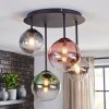 Chehalis plafonnier globe 4 lampes G9 Ø 38 cm, style vintage moderne pour salon