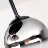 Chehalis plafonnier globe 4 lampes G9 Ø 38 cm, style vintage moderne pour salon
