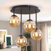 Chehalis plafonnier à boules, luminaire de plafond à 4 lumières G9, rétro vintage