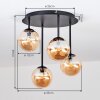 Chehalis plafonnier à boules, luminaire de plafond à 4 lumières G9, rétro vintage