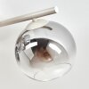 Plafonnier Koyoto, lampe de plafond 4 flammes E14 à globes ronds