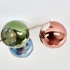 Plafonnier Koyoto à 4 globes, lampe de plafond moderne rétro vintage