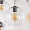 Koyoto suspension salle à manger 6 lumières E27, luminaire salon à globes