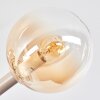 Gastor plafonnier linéaire à globes, 10 lampes E14, style rétro vintage