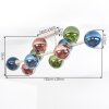 Gastor plafonnier à boules 10 lumières E14, lampe de plafond rétro moderne pour salon