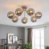 Gastor plafonnier boule 7 feux, rond, ø 82 cm, E14, style vintage