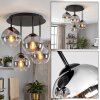 Koyoto plafonnier à boules 4 lumières E14, ø 38 cm, luminaire de plafond vintage
