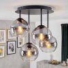 Koyoto plafonnier à boules 4 lumières E14, ø 38 cm, luminaire de plafond vintage