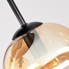 Koyoto plafonnier boule 4 lumières E14, Ø 38 cm, style vintage moderne