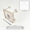 Gastor plafonnier à boules, lampe de plafond 5 flammes, style rétro boho