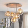 Gastor plafonnier boule E14 5 lumières, diamètre 45 cm, style moderne vintage