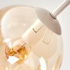 Gastor plafonnier à globes 5 lumières E14, ø 45 cm, style rétro vintage