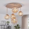 Chehalis plafonnier globe 5 lumières, luminaire de plafond rond ø 45 cm