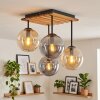 Gastor plafonnier à boules E14 4 lumières, design rétro boho pour salon