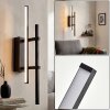 Kiron applique murale LED moderne, lampe murale intérieure à barres fines