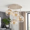 Koyoto plafonnier boule 4 lumières E14, luminaire de plafond vintage