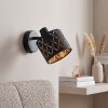 Alsen applique murale orientable avec interrupteur, abat-jour ajouré E14