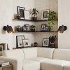 Alsen lot de 2 appliques murales orientables avec interrupteur, abat-jour ajouré E14
