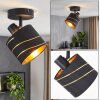 Alsen plafonnier orientable E14, abat-jour ajouré à découpes décoratives
