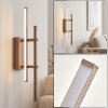 Kiron applique murale LED design linéaire rectangulaire pour salon et couloir