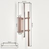 Kiron applique murale LED moderne allongée, lot de 2 pour salon et couloir
