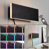 Axion applique murale LED plate avec télécommande, éclairage indirect moderne